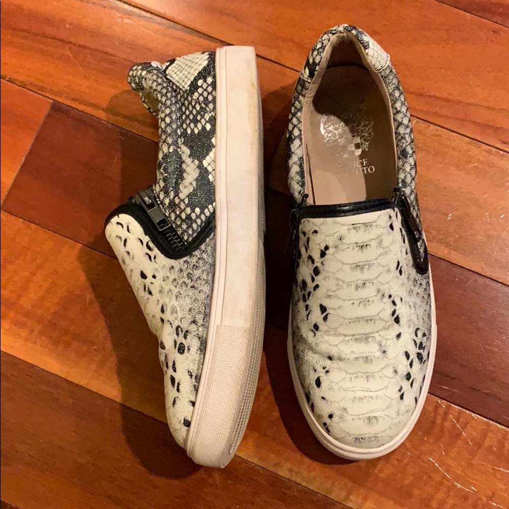 Vince Camuto Python Slip-ons, Size 7 - Picture 2 of 4